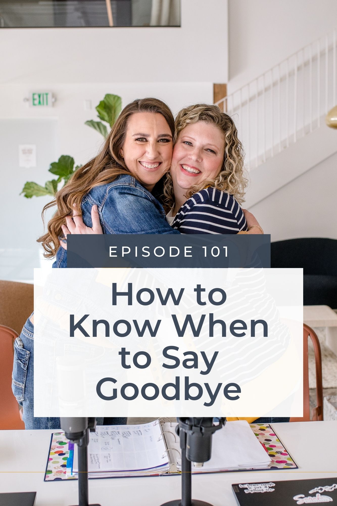 This episode of the Christian Business breakdown, a podcast for Christian women business owners is all about how to say goodbye to something and how to finish well.